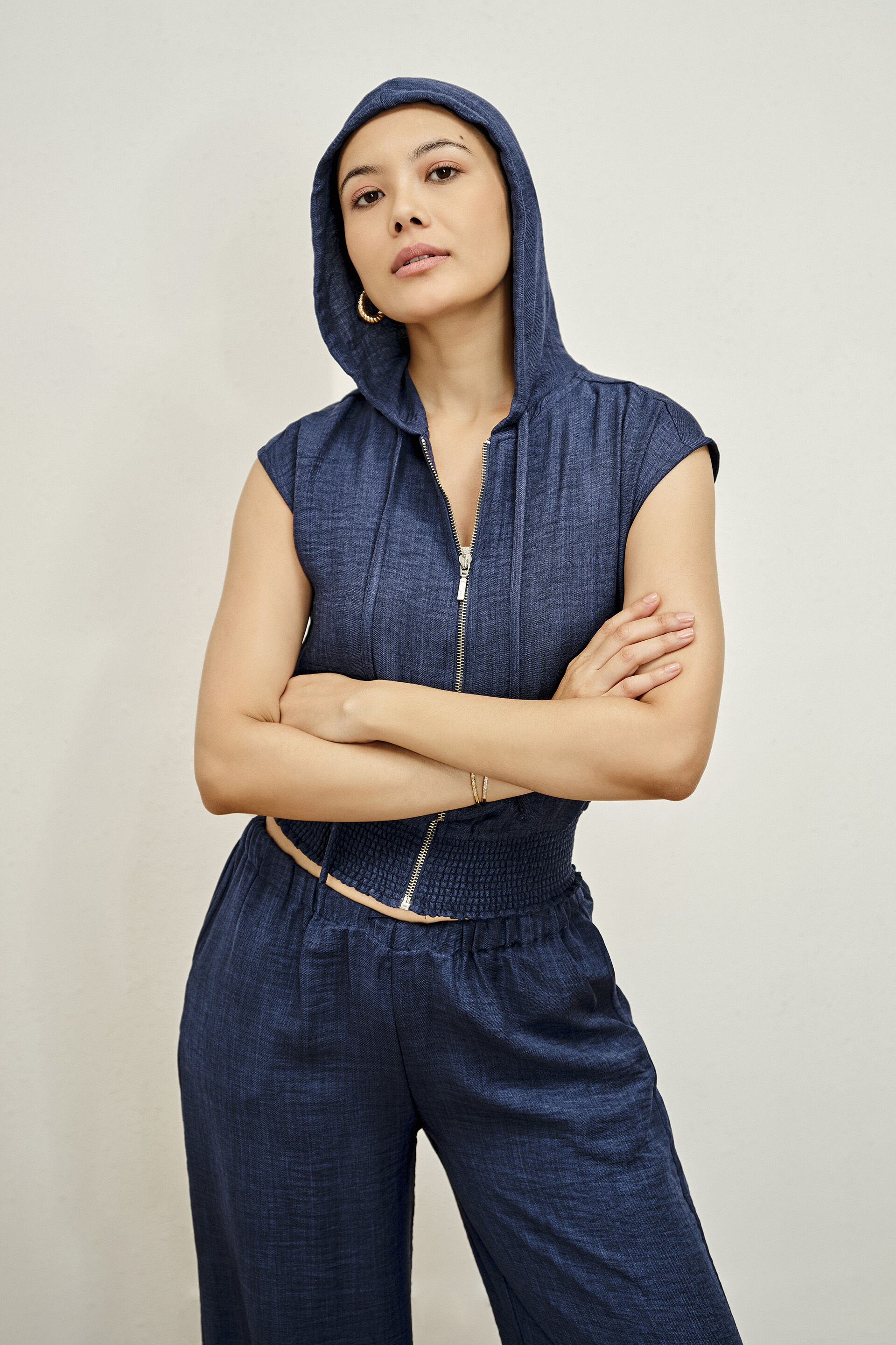 Denim-Dark Blue Jacket, Dark Blue, image 2